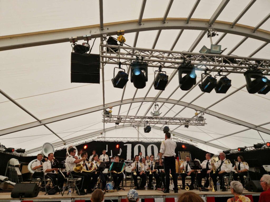 100 ans de la Batterie-Fanfare Saint Maurice à Vollore-Ville
